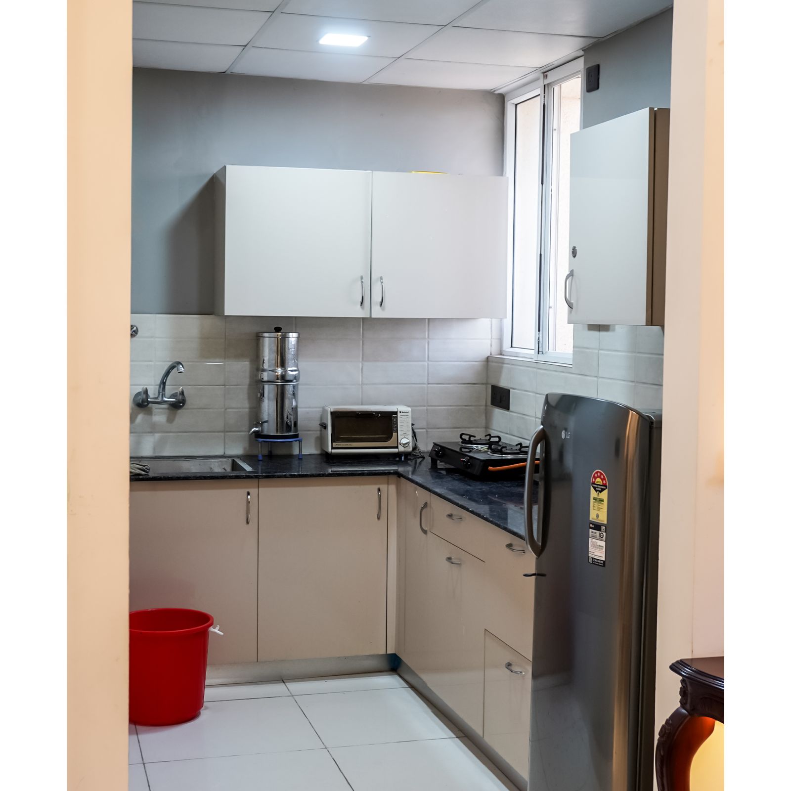 Fully equipped kitchen