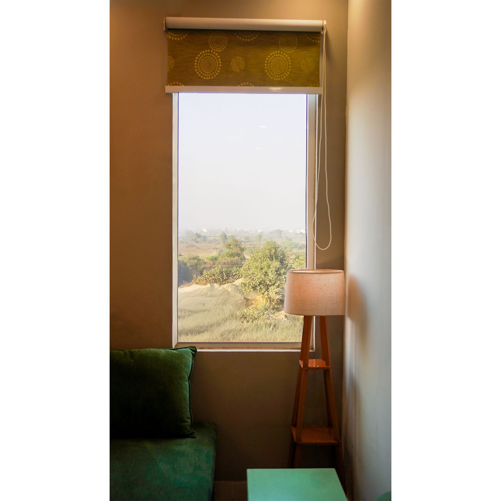 Natural scenic view from balcony